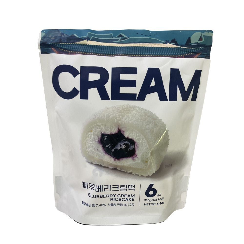 [마음이가] 블루베리 크림떡 (30g x 6개입)
