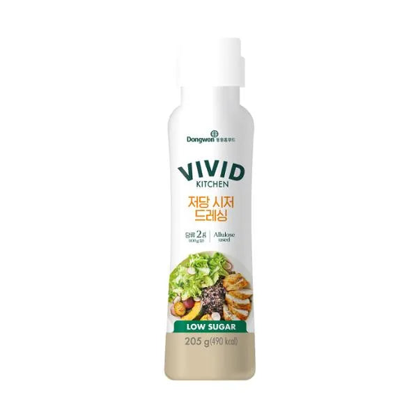 [Dongwon] VIVID Kitchen Low Sugar Caesar Dressing 205g