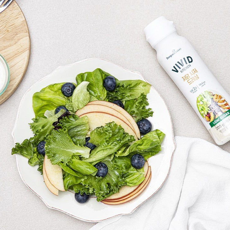[Dongwon] VIVID Kitchen Low Sugar Caesar Dressing 205g