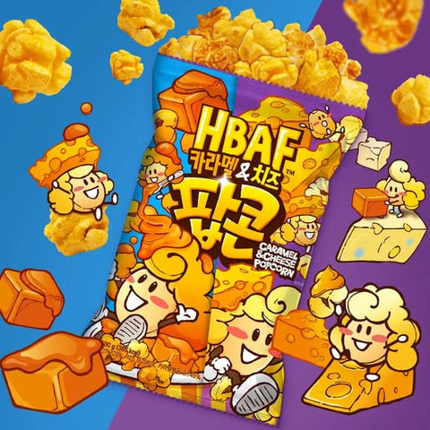 [HBAF] Popcorn (Caramel & Cheese Flavor) 80g