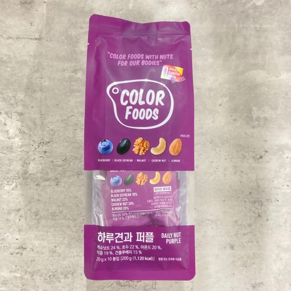 [Color Foods] 每日堅果 (紫色) 20g*10