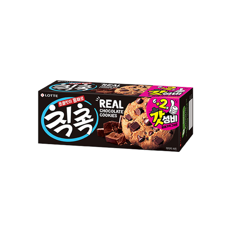 [Lotte] Real Chocolate Cookies (Chic Choc) 120g