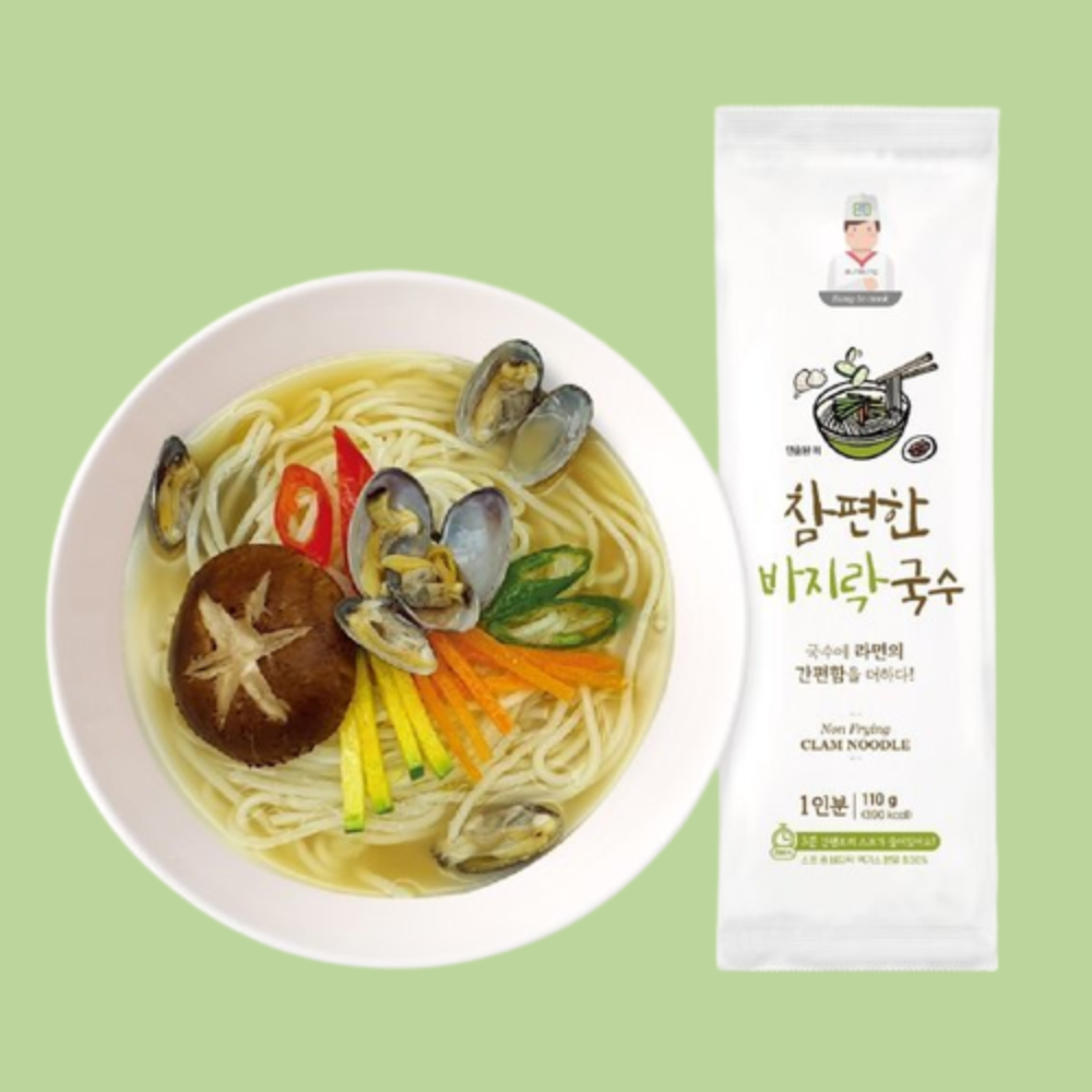 [Eunsung Food] Clam Flavored Noodles 110g