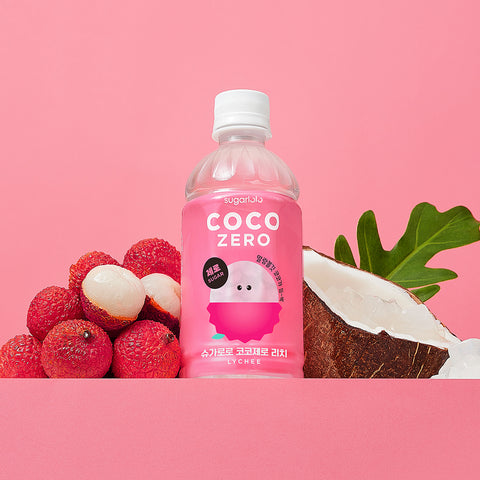 (expiry date: 27/5/2026) [Sugarlolo] Coco Zero Lychee Drink 340ml