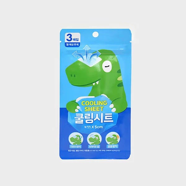 [DAISO] 卡通退熱貼 3張入