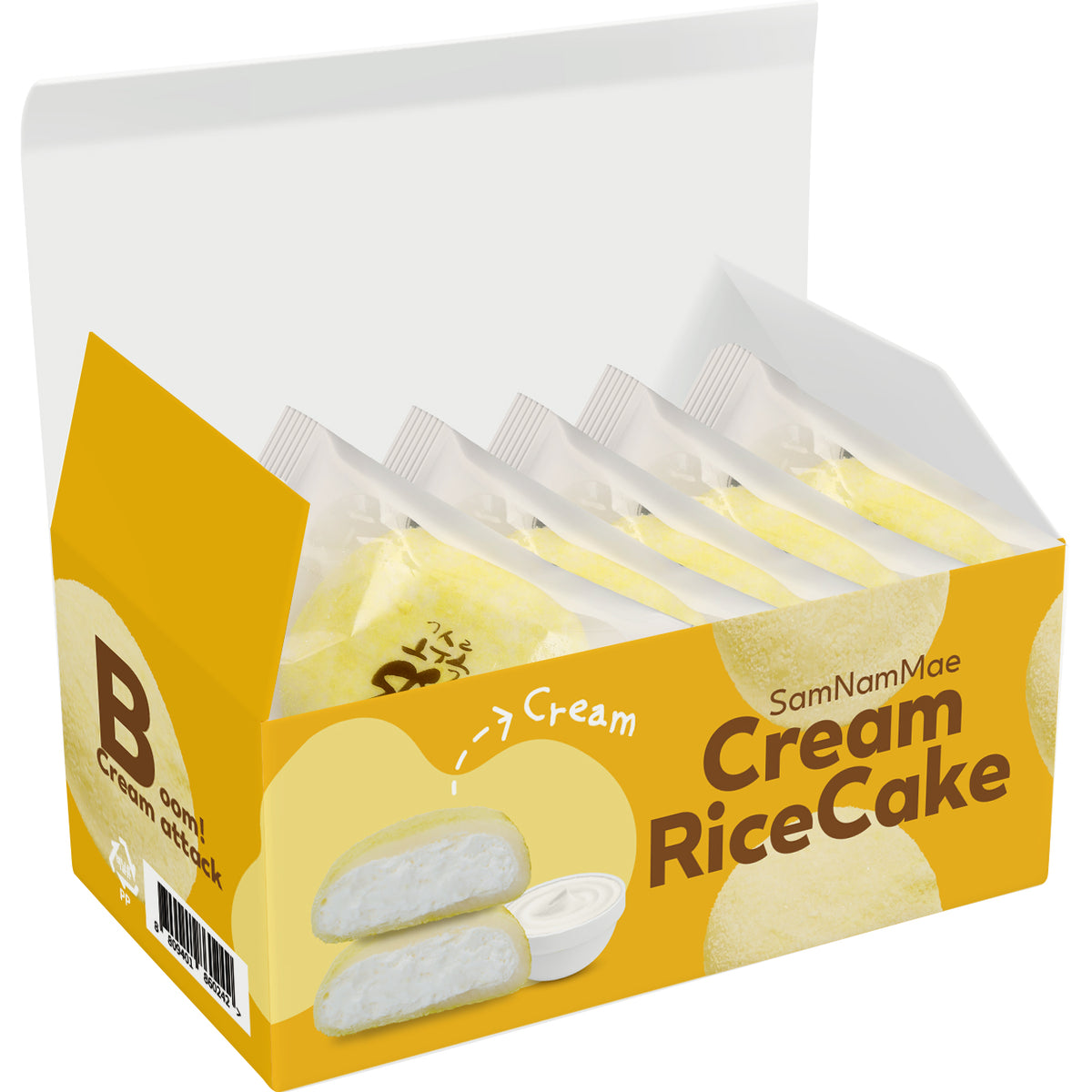 [GoSuRok] Cream Rice Cake (Original) 200g (40g*5ea)