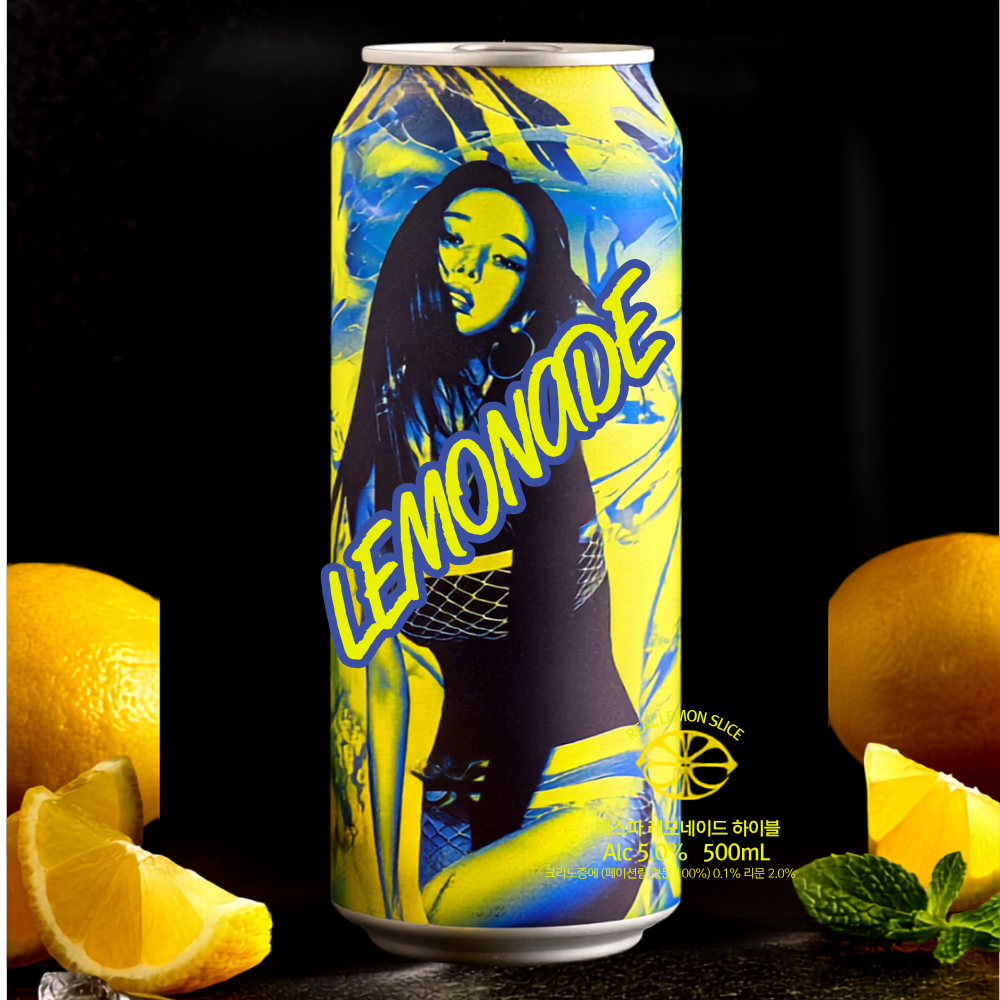 [CU x AESPA] Lemonade Highball 500ml (ABV. 5%)