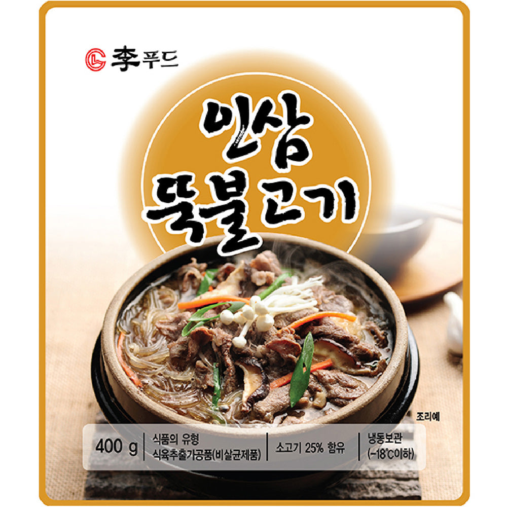 [Lee Food] Korean Ginseng Bulgogi Hot Pot 400g