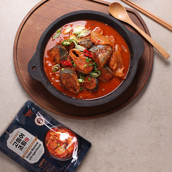 [Shinhan Eco] 陳年泡菜燉鯖魚 500g