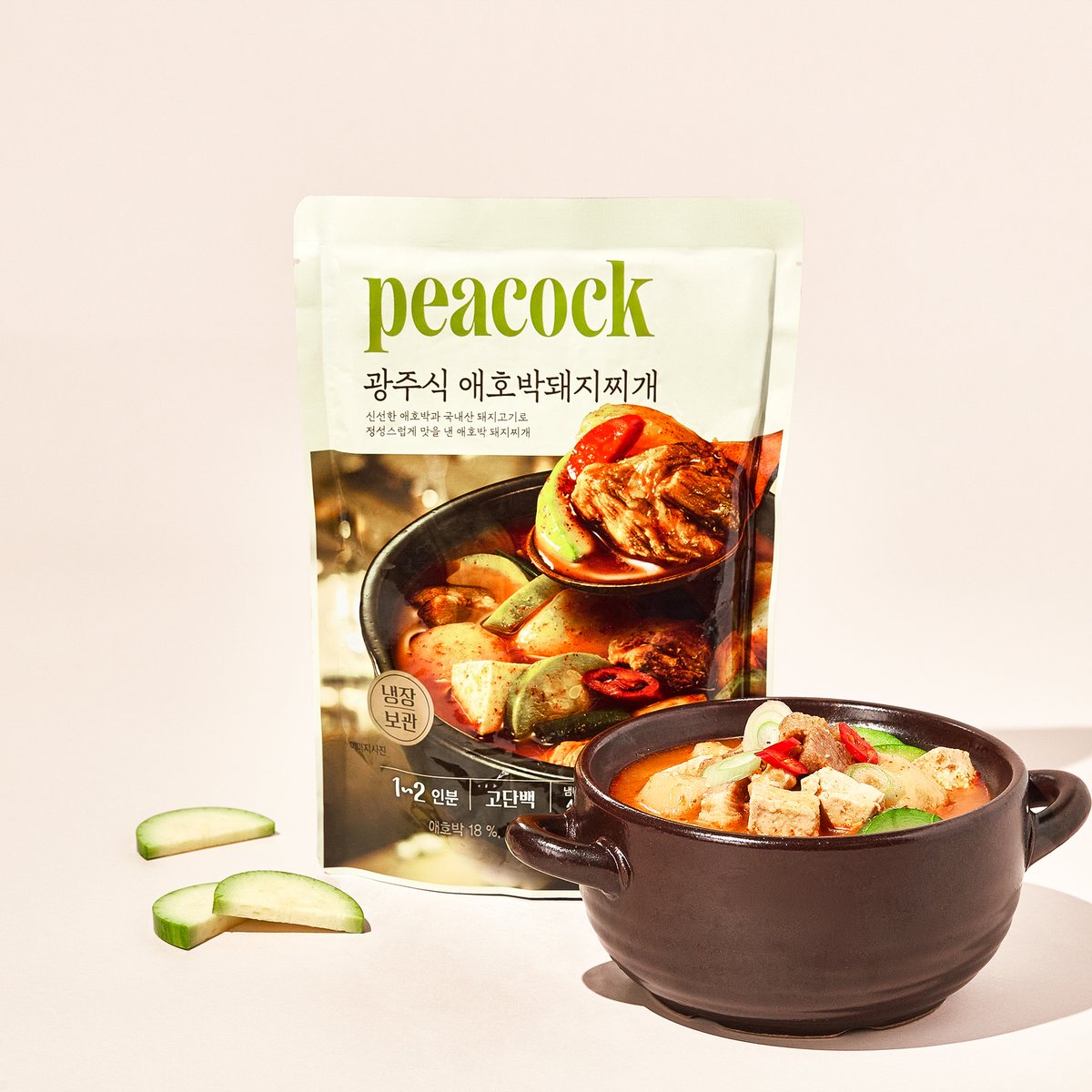 [Peacock] 小南瓜豬肉燉湯 350g
