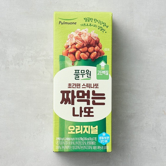 [Pulmuone] High Protein Natto Stick (Original) 210g