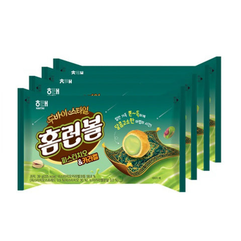 [Haitai] Homerun Ball (Pistachio & Caramel) 156g (39g*4)