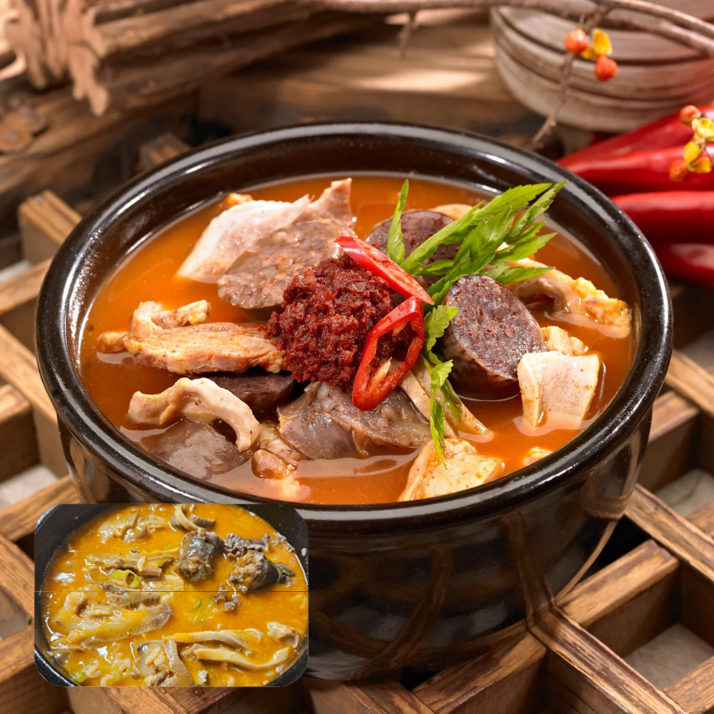 [Jangsinmall] Spicy Korean Blood Sausage Pork Soup 255g