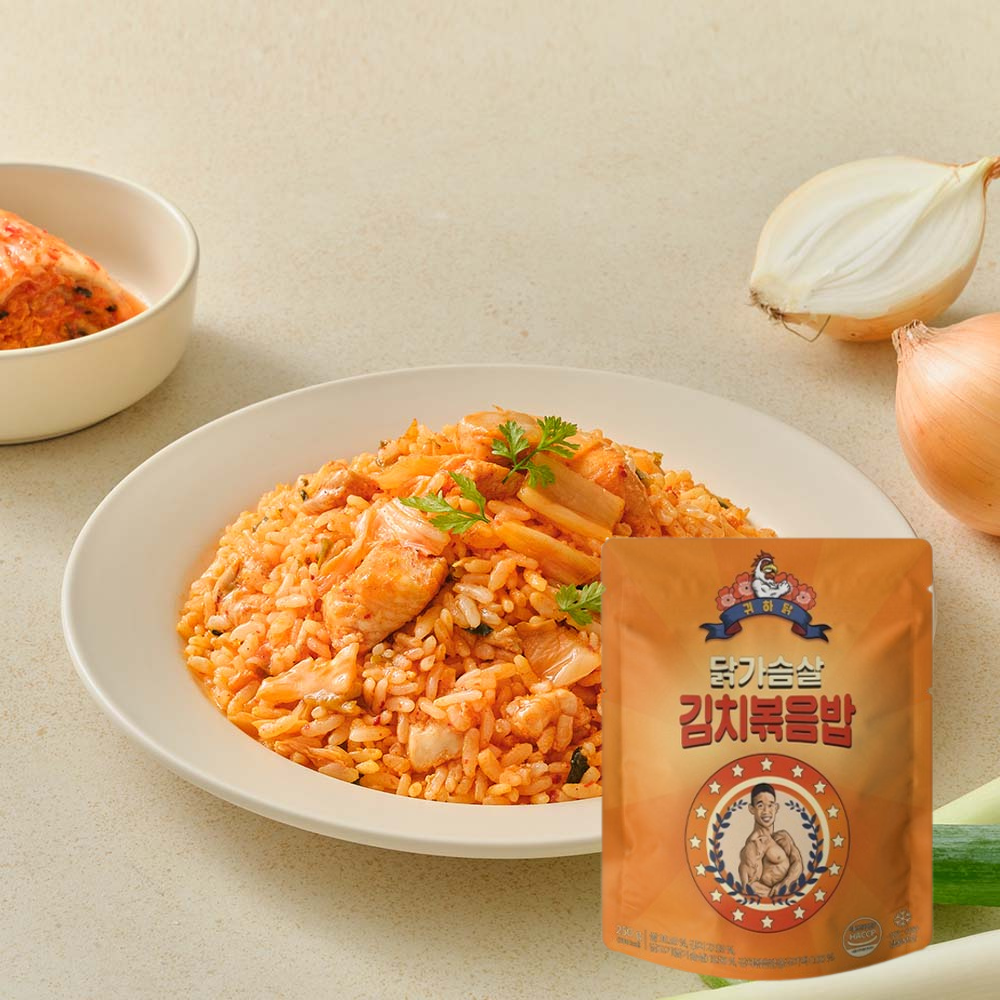 [Gwihadak] 泡菜雞胸肉炒飯 250g