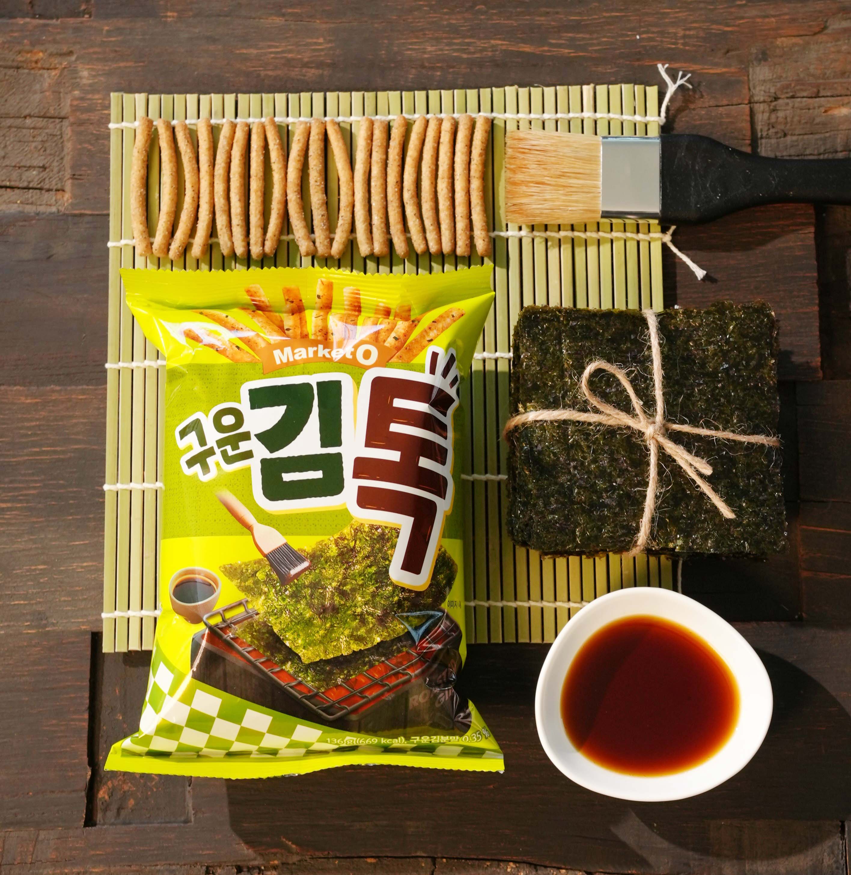 [오리온] 마켓오 구운김톡 107g