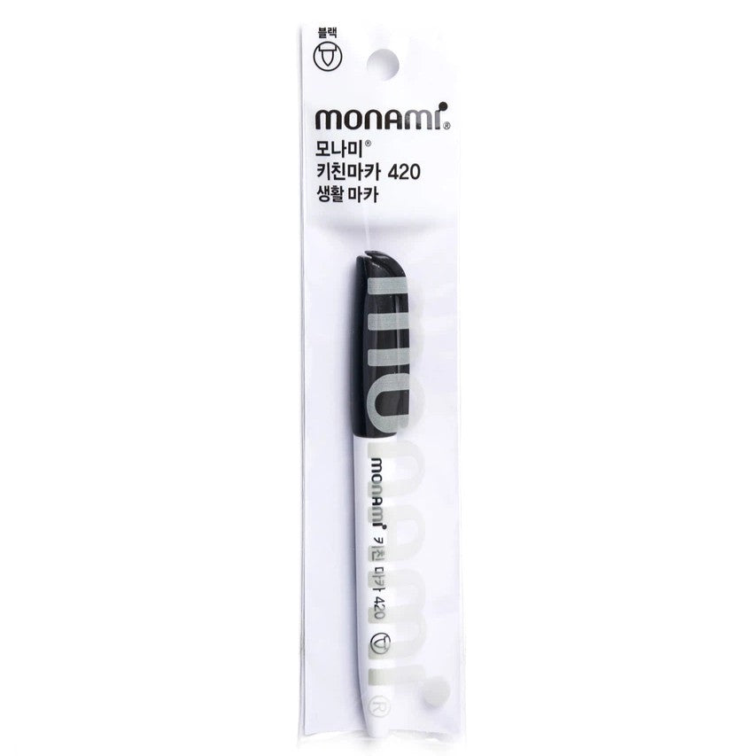 [Daiso] Monami Marker Pen 420 (Black)