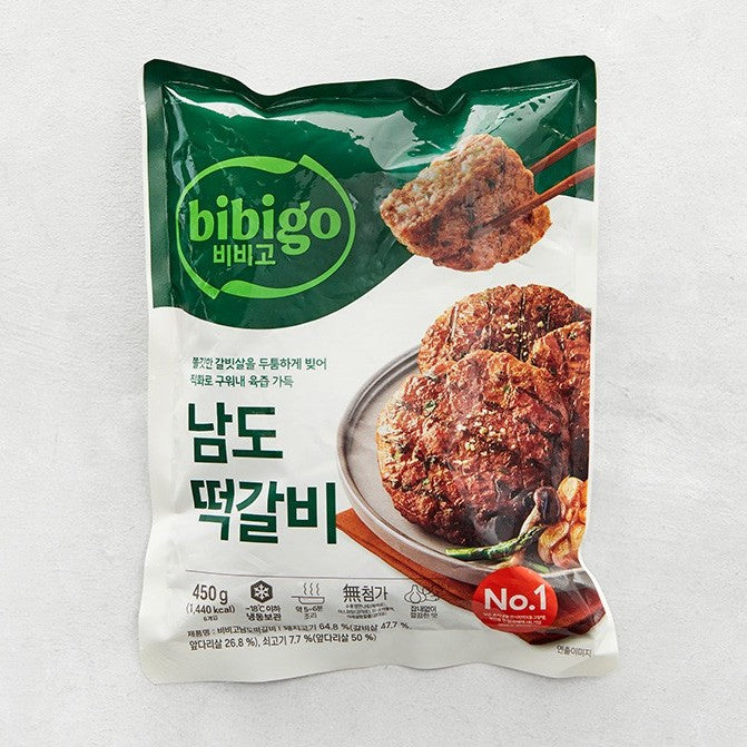 [CJ] Bibigo Namdo Grilled Short Rib Patties 450g