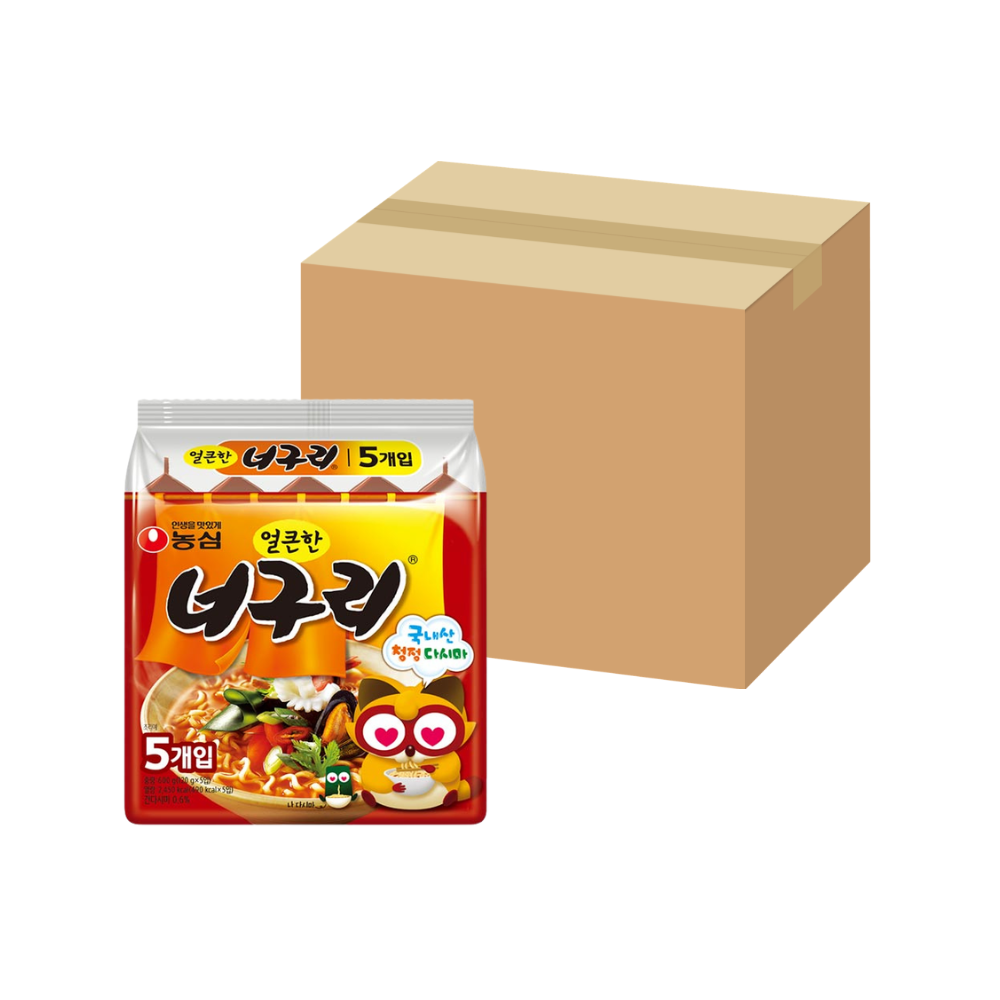 [Nongshim] Neoguri Instant Noodles (Seafood & Spicy) 120g*40ea (1 box)