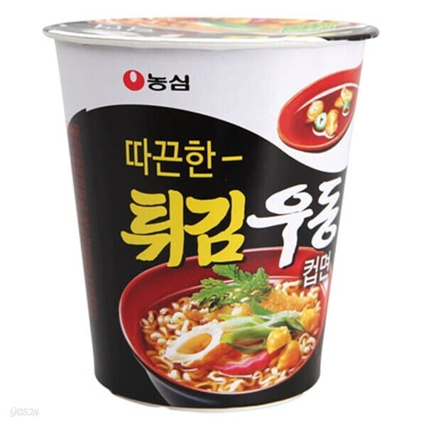 [농심] 튀김우동컵 62g