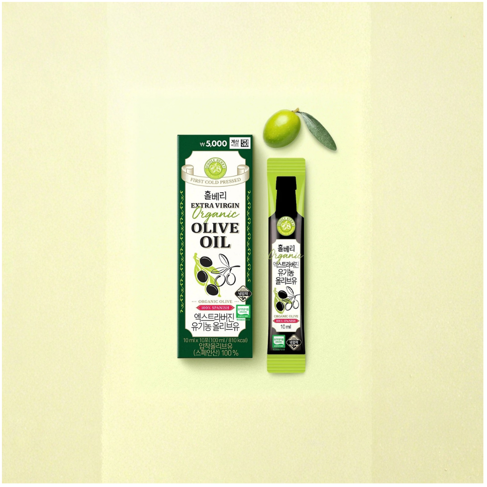 [Daiso] Organic Extra-Vergin Olive Oil (10ml X 10 Sticks)