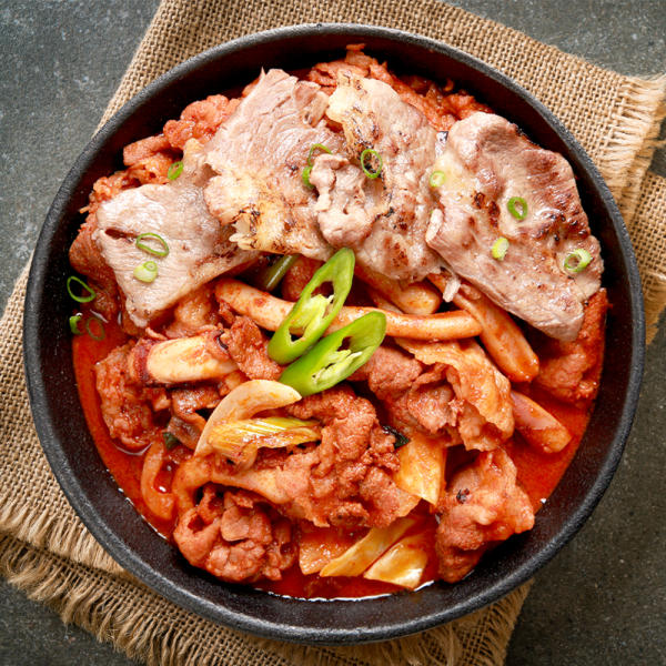 [Meallylab] 辣炒牛五花肉魷魚 430g