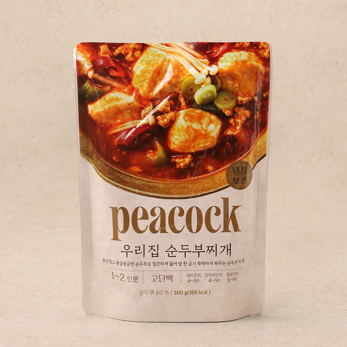 [Peacock] Homemade Style Soft Tofu Soup 500g