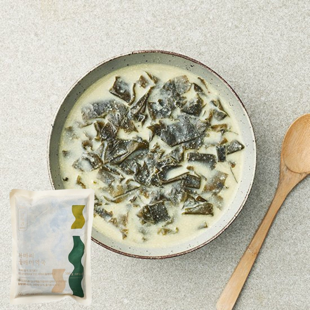[MAMALEE] Perilla Seed Seaweed Soup 500g