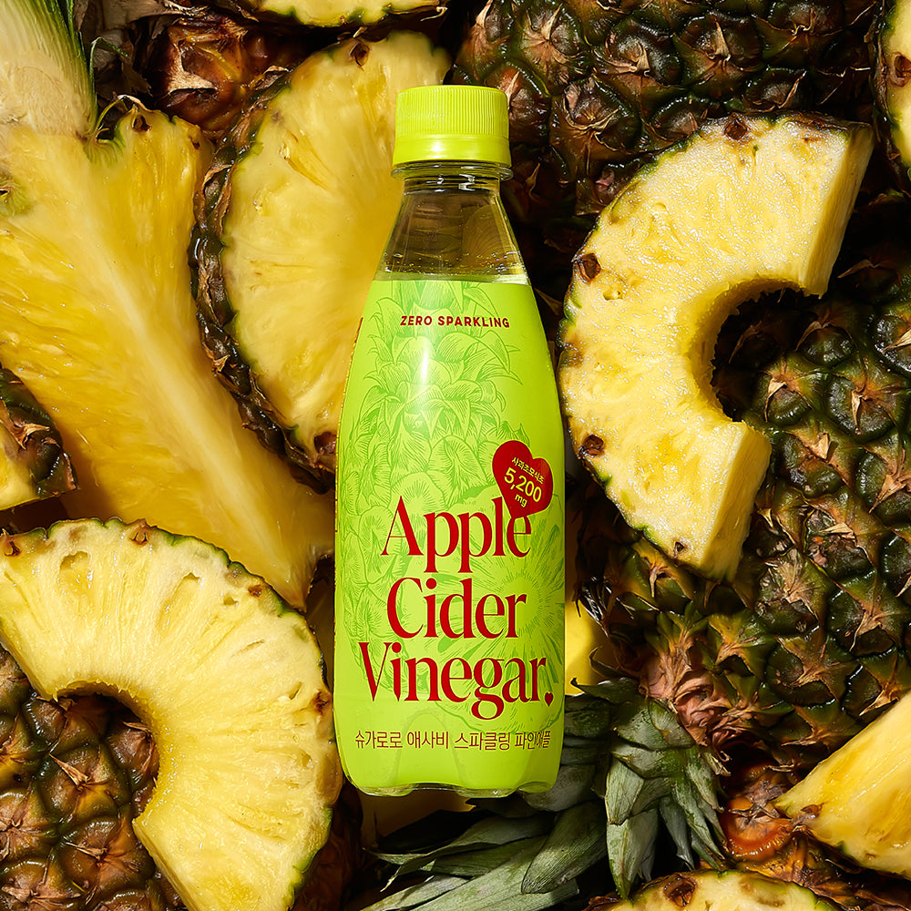 [Sugarlolo] 有氣無糖蘋果醋飲品 - 菠蘿 350ml