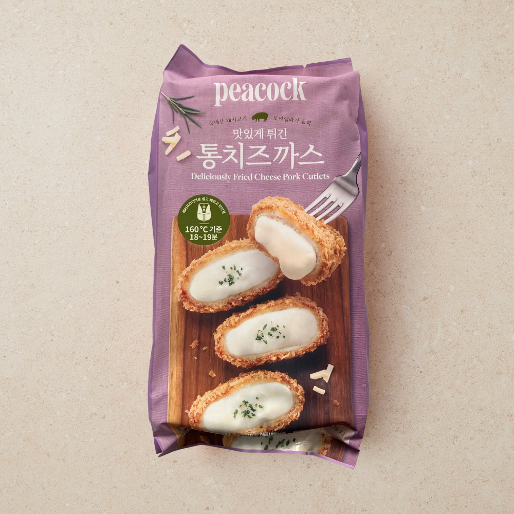 [Peacock] Cheese Pork Cutlet 420g