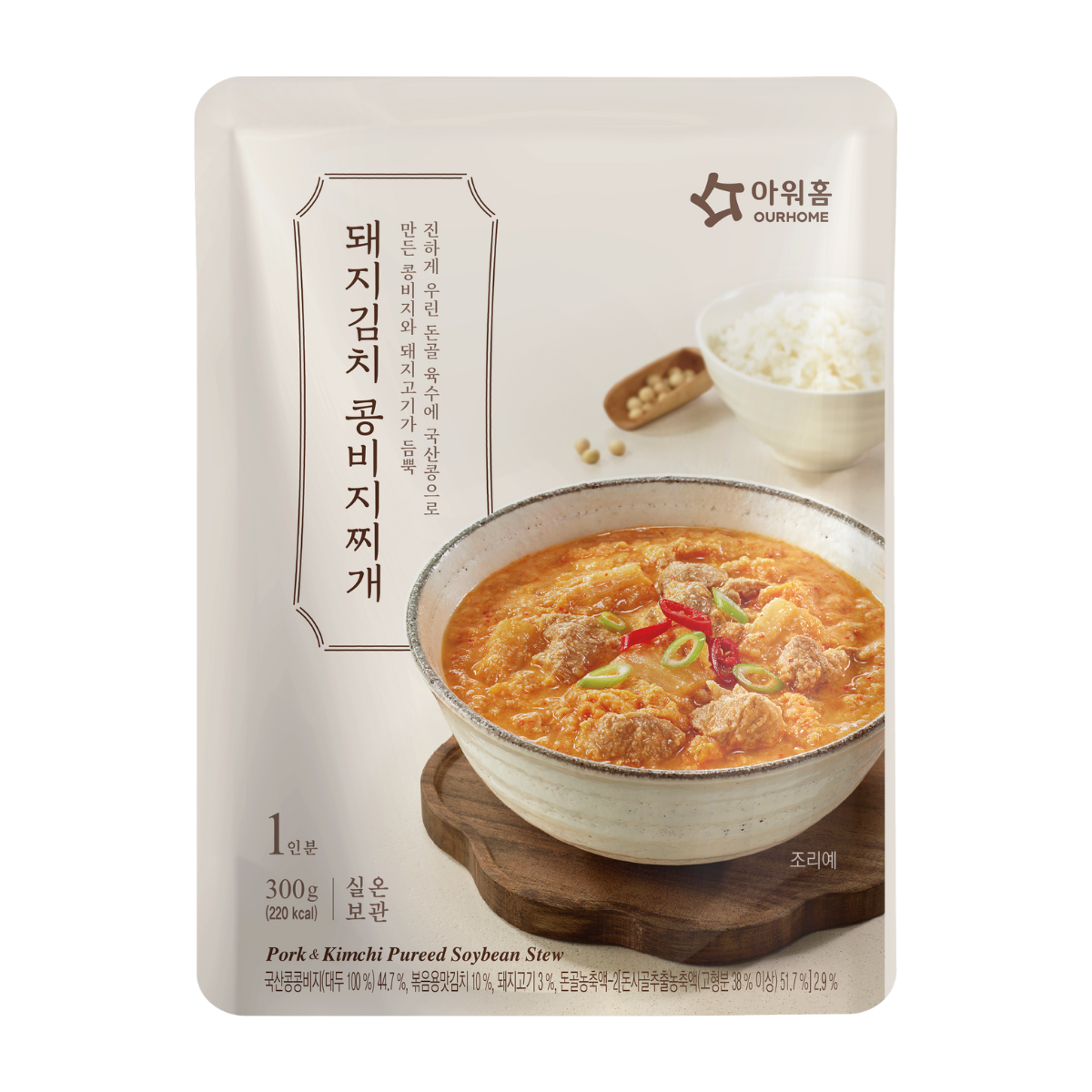 [Ourhome] 豬肉泡菜豆渣鍋 300g