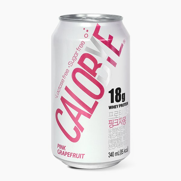 [CALOBYE] Lactose Free Protein Sparkling Water - Pink Grapefruit 350ml (Protein 18g)