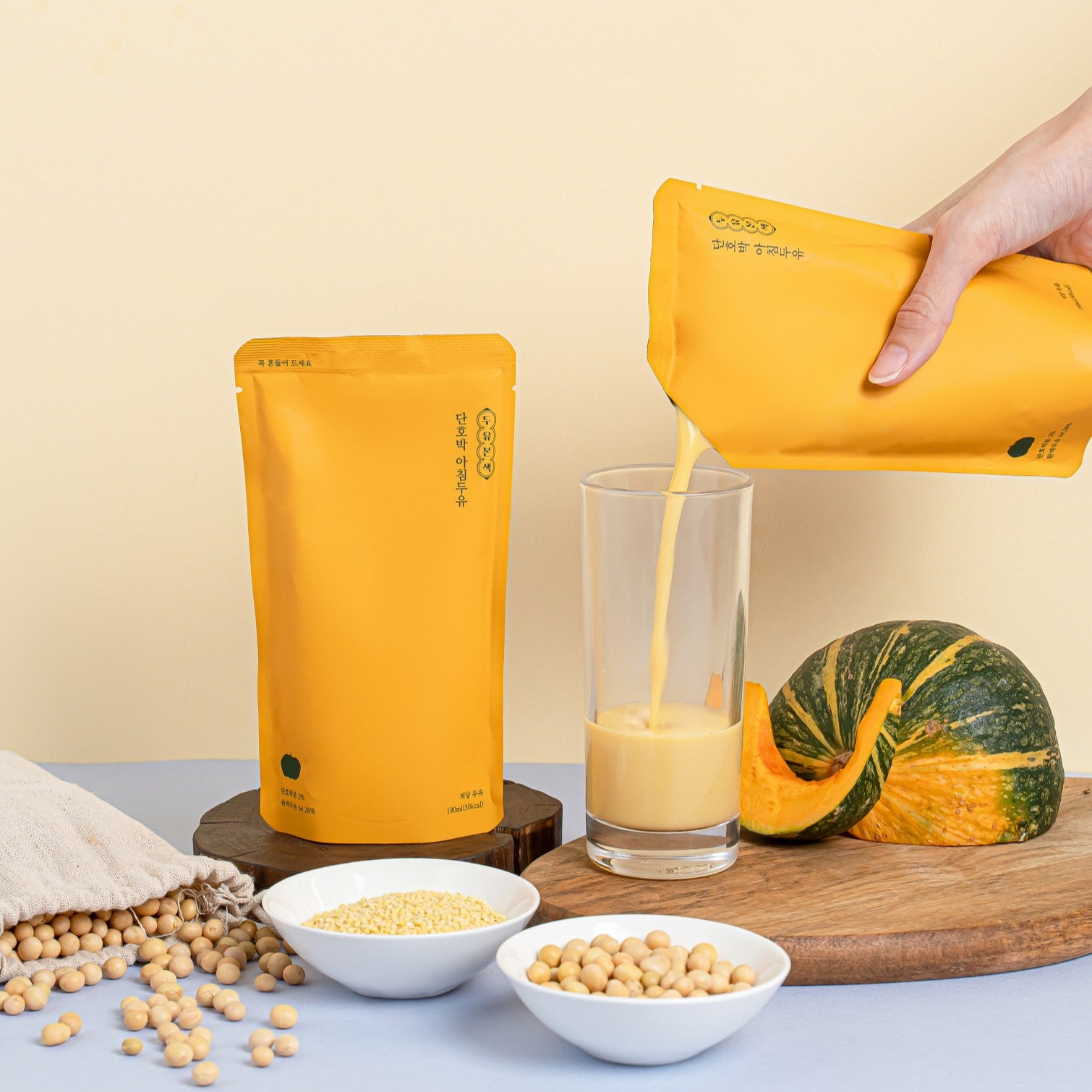 [두유본색] 단호박 아침두유 190ml