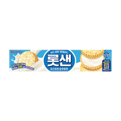 [Lotte] Pasteurized Milk Sand 105g