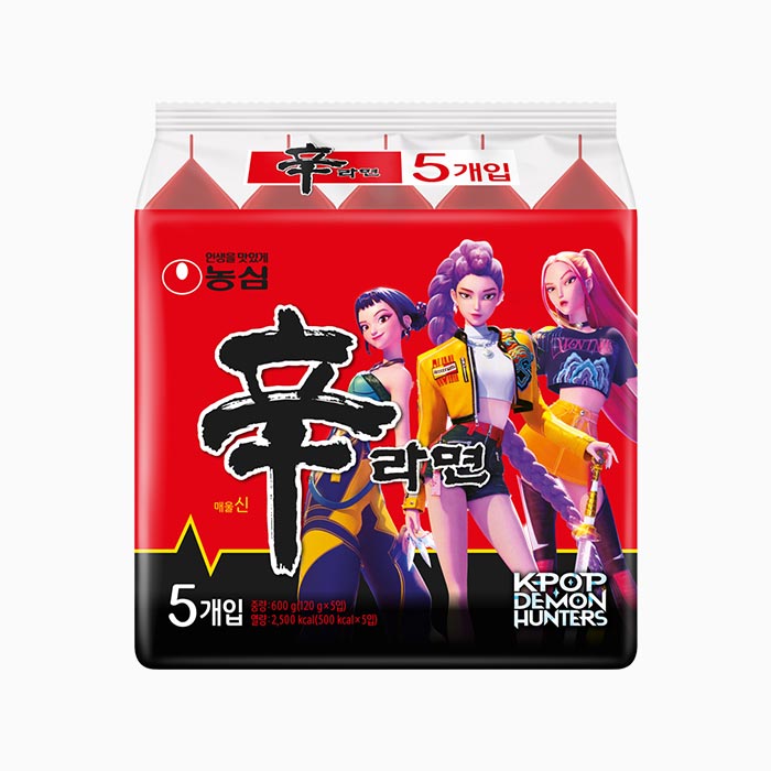 [農心] 辛辣麵 120g*5包