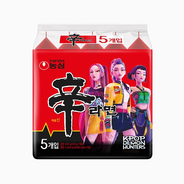 [農心] 辛辣麵 120g*5包