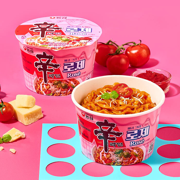 [Nongshim] Shin Rose Cup Noodles 108g