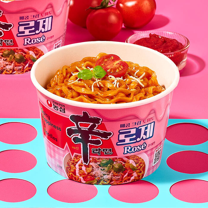 [Nongshim] Shin Rose Cup Noodles 108g