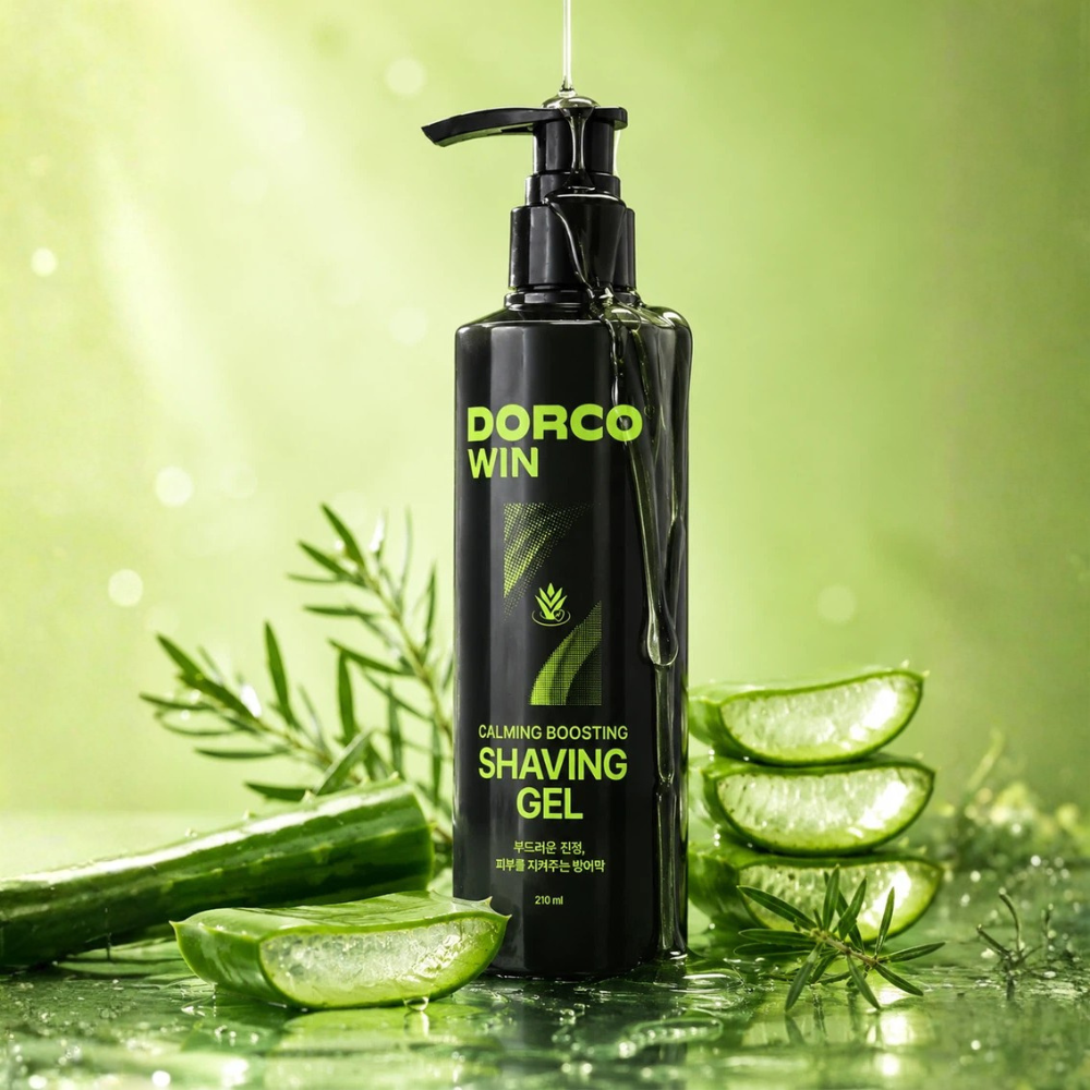 [Daiso] Dorco Win Calming Boosting Shaving Gel 210ml
