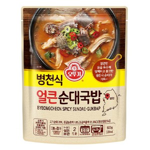 [Ottogi] Byeongcheon-style Spicy Sundae Soup 500g