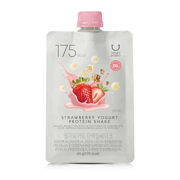 [딜라이트 프로젝트] 딸기요거트 단백질쉐이크 45g
