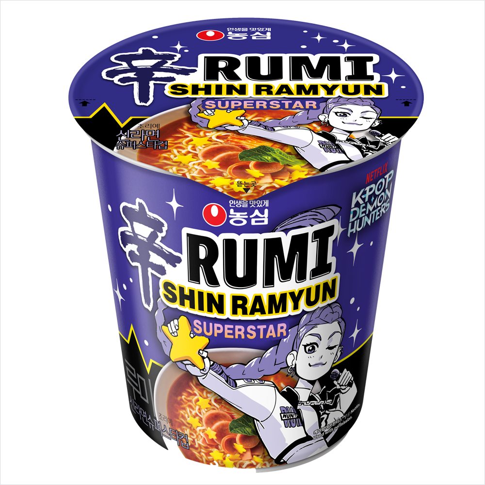 [농심 x 케이팝 데몬 헌터스] 신라면 슈퍼스타컵 65g