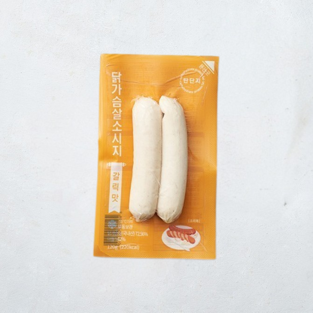[탄단지] 닭가슴살 소시지 (갈릭맛) 120g