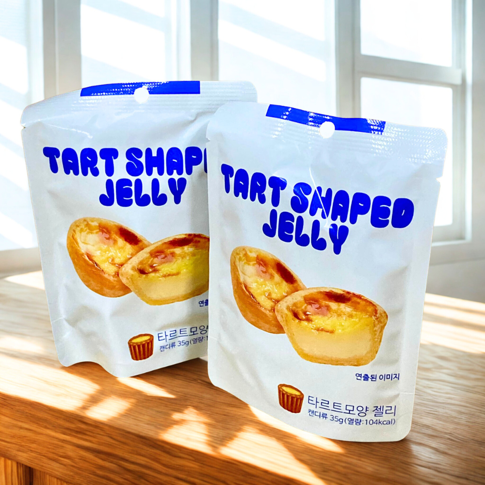 [GS25] 에그타르트 모양 젤리 35g