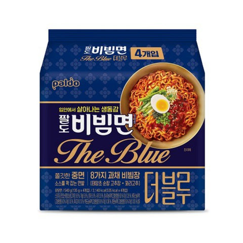 [Paldo] Instant Mix Noodles (The Blue) 135g*4p