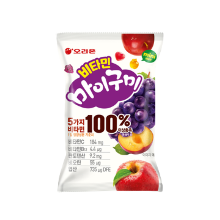 [Orion] 5 Vitamin Mygumi Jelly 72g