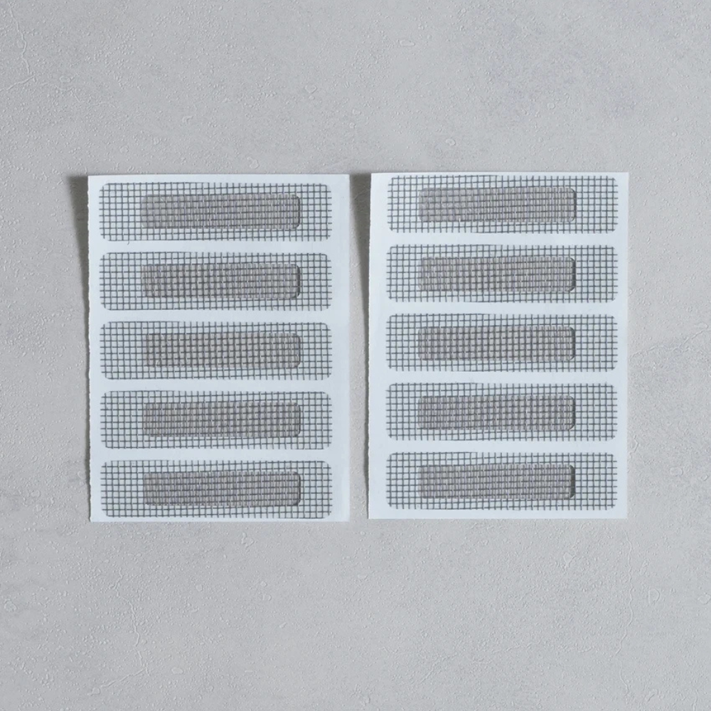 [DAISO] 蚊網紗窗修補貼 10張入 (1.5cm*6cm) 