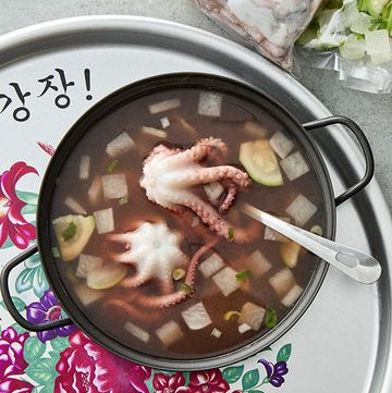 [五福家] 辣八爪魚鮮蔬湯 540g