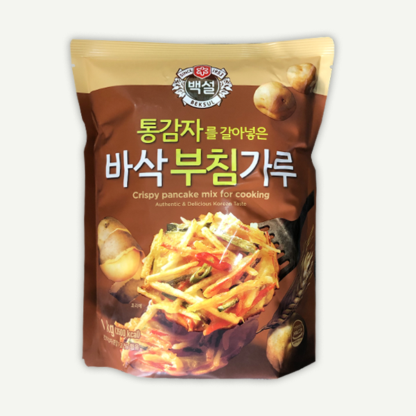 CJ] Beksul Premium Crispy Korean Pancake Mix 1kg - New World E SHOP_Korean  Food