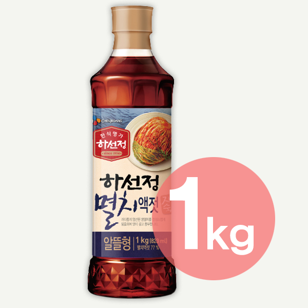 Cj] 하선정멸치액젓 1Kg - 홍콩 신세계마트 E Shop