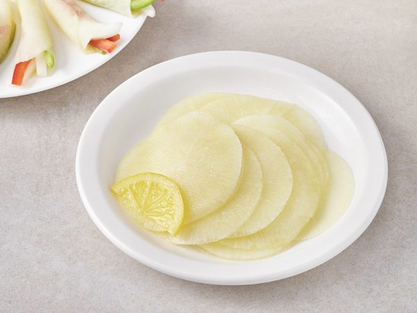 韓國食品-(Expiry Date: 25/5/2024) [Pulmuone] Sliced Radish Pickle[Lemon] 300g